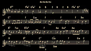 New York New York (in Bb) - Sheet Music with Backing Track