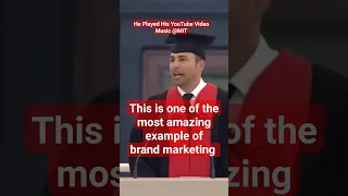 Mark Rober Played His Signature YouTube Music While Addressing MIT Class of 2023 #markrober