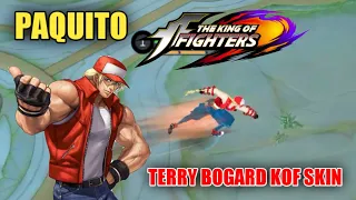 PAQUITO AS TERRY BOGARD KING OF FIGHTER SKIN