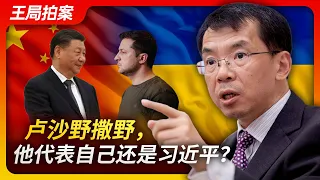 卢沙野撒野，他代表自己还是习近平？｜卢沙野｜战狼｜乌克兰｜台湾｜克里米亚｜习近平｜王局拍案20230427