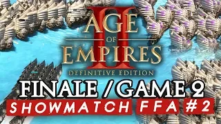 Age of Empires II FFA #2 : Finale - Game 2 (ShowMatch 3000€ Cash prize)