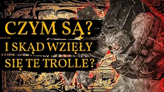 WSZYSTKO o Trollach z THE ELDER SCROLLS! Hisoria Rasy i Legenda Udyrfrykte!