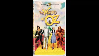 Opening to The Wizard of Oz VHS (1999)