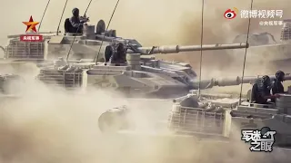 Amazing show of PLA type15 tank