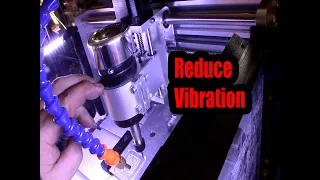 3018 CNC Z axis Noise Reduction, Reduce Vibration Fix Endmill Chatter