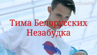 Караоке Тима Белорусских - Незабудка (текст песни)