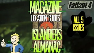 Fallout 4 | Islanders Almanac | Magazine Location Guide | 5 issues | Far Harbor DLC