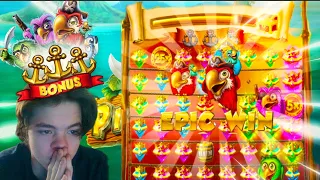 TRYING TO HIT BIG ON *NEW* PIROTS SLOT BY ELK!