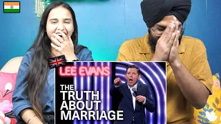 Lee Evans - Marriage | Indian Reaction