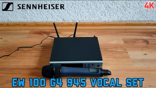 Unboxing Sennheiser EW 100 G4-945-S E-Band Vocal Set