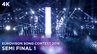 Eurovision Song Contest 2016 - Semi Final 1 - Full Show - 4K50 Best Quality