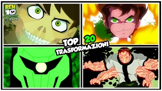 Top 20 Best Transformation Sequences in Ben 10