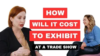 How much does it cost to exhibit at a trade show?