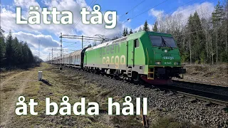 TRAXX och lätta tåg︱Livet som Lokförare