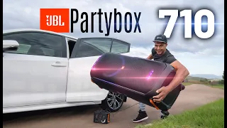 JBL Partybox 710 in a Toyota Corolla | Sound Samples | ABSOLUTELY INSANE!!