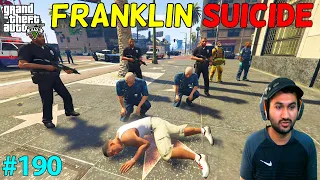 GTA 5 : FRANKLIN JUMP FROM BANK | GTA5 GAMEPLAY #190