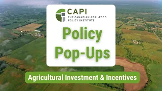 Agriculture Investment & Incentives