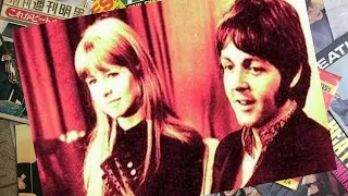 ♫ Paul McCartney & Jane Asher interviewed after returning from India.1968