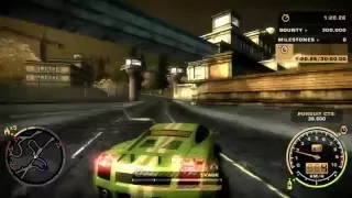 Need For Speed Most Wanted (2005) How to survive long police chase (30 minutes 68. challenge)