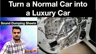 the secret to turn a normal car into a luxury car - sound proofing maximus         @SehgalMotorspkofficial​