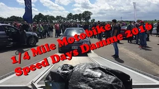 Hannover Hardcore RS4 Limo 1/4 Mile Motobike Speed Days Damme im Regen 2016