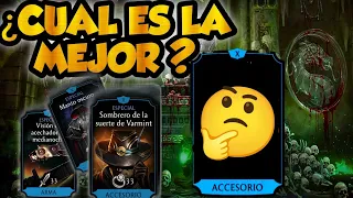 TOP 10 CARTAS DE EQUIPAMIENTO ESPECIALES EN MORTAL KOMBAT MOBILE 2024