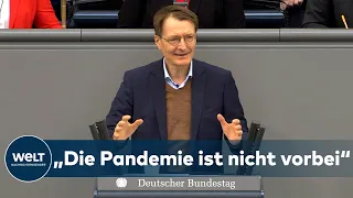 LAUTERBACH: „Es gibt keinen Freedom Day, es gibt keinen Grund nachzulassen“ | WELT DOKUMENT