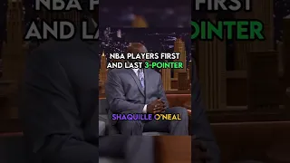 NBA Players First And Last 3-Pointer *Shaquille O’Neal* #shorts