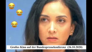 Quicky aus dem Panikraum +++ Fachpersonal bei der Bundespressekonferenz +++ 27 10 2020