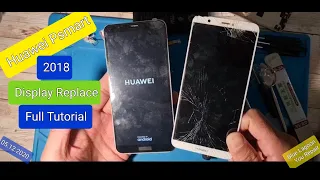 Huawei Psmart 2018 LCD Display Replace Very Easy Tutorial For All Huawei Psmart Models