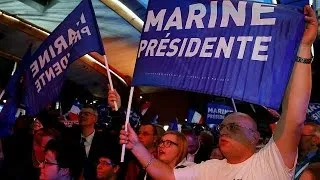 A Hénin-Beaumont, le quartier général de Marine Le Pen exulte