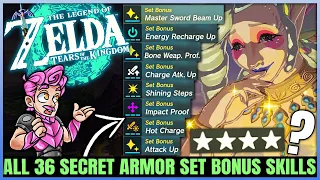 This Hidden Skill is GAME BREAKING - All 36 Secret LvL 2 Armor Set Bonus - Tears of the Kingdom!