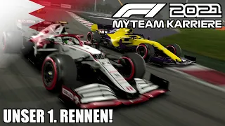 F1 2021 My Team Karriere #2: Unser Renndebüt in Bahrain!