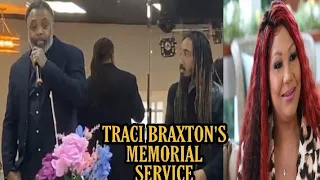 Traci Braxton Memorial Service | Husband Kevin Surrat Gives Emotional Speech 😭