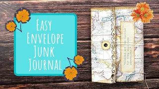 Easy Vintage Envelope Junk Journal/Folio - Design Team Project/Digital Collage Club