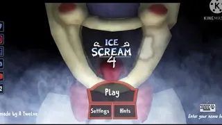 ice scream 4 fanmade gameplay by A12