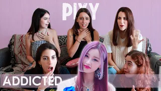 PIXY(픽시) - ‘중독 (Addicted)’ M/V | Spanish college students REACTION (ENG SUB)