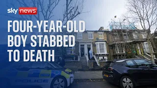 Woman arrested on suspicion of murder after boy, 4, stabbed to death in Hackney, east London