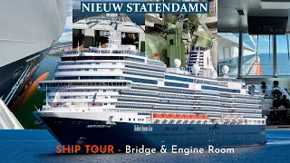 Nieuw Statendam Tour in Tallinn: Bridge & Engine Room