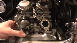 1984 GL1200 Goldwing Aspencade Carb Removal