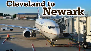 Full Flight: United Airlines B737-700 Cleveland to Newark (CLE-EWR)