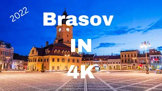 Explore Brasov, a magical place in Romania 4K / Walk and Drone