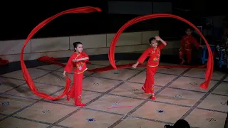 Chinese Ribbon Dance at Concordian International School