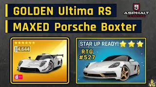 Asphalt 9 | GOLDEN Ultima RS & MAXED Porsche Boxster | RTG #527