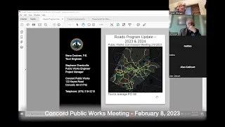 Concord Public Works Meeting  February 8, 2023