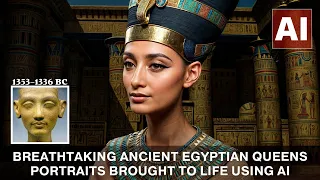 Breathtaking Ancient Egyptian Queens Portraits Brought To Life Using AI Vol.2