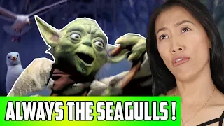 Yoda And Seagulls Reaction | Stop It Now! Bad Lip Reading! Star Wars: The Empire Strikes Back!