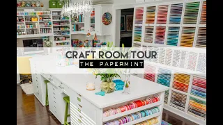 CRAFT ROOM TOUR - Overview | The PaperMint | At The PaperMint