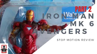 Iron man mk 6 Walmart exclusive review pt2 #ironman #marvel #avengers #marvellegends#shorts