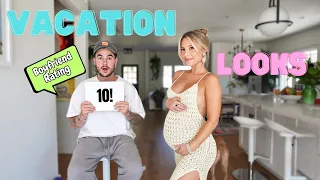 Boyfriend Rates My Pregnancy Outfits!!